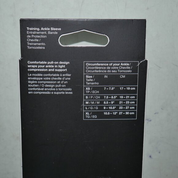 Pro Combat Hyperstrong Ankle Sleeve 2.0 Black Adult Size XL Support Brace NEW - Picture 7 of 7